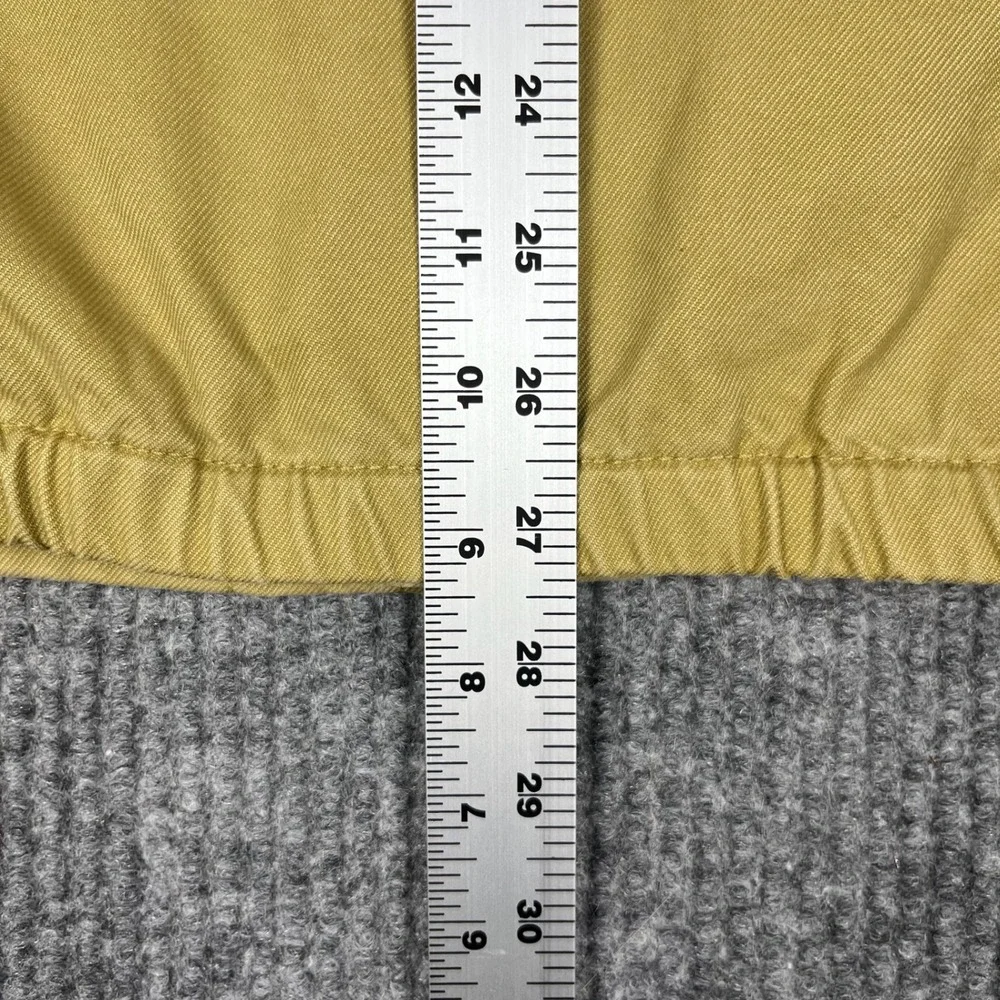 J Crew Jacket Mens XL Harrington Tan Cotton Full Zip Twill Lined Heritage Preppy